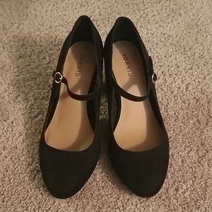 Torrid Black Mary Jane Pump 9.5 WW